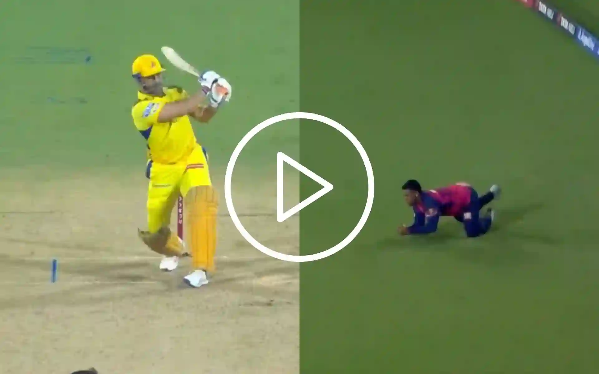 [Watch] Hetmyer Leaps Blinding Low Catch To Dismiss MS Dhoni As CSK's Hopes Crash